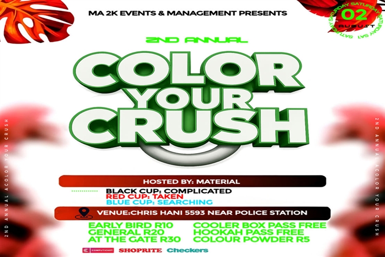 2nd Annual Color Your Crush